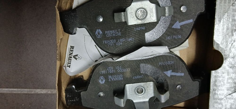 Calços travão Frente Renault Megane I e Laguna II Originais