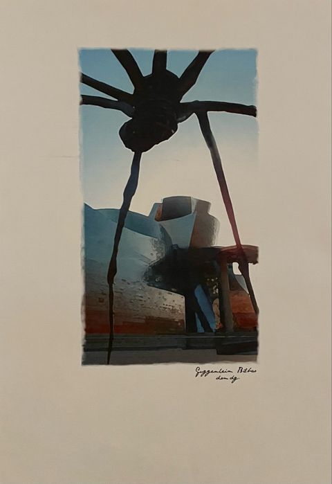 Guggenheim Bilbao Screen Printing64585313087235120