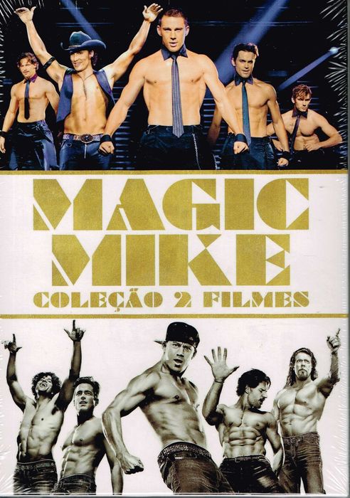Pack 2 Filmes em DVD: Magic Mike + Magic Mike XXL - NOVOS! SELADOS!64584912765185121