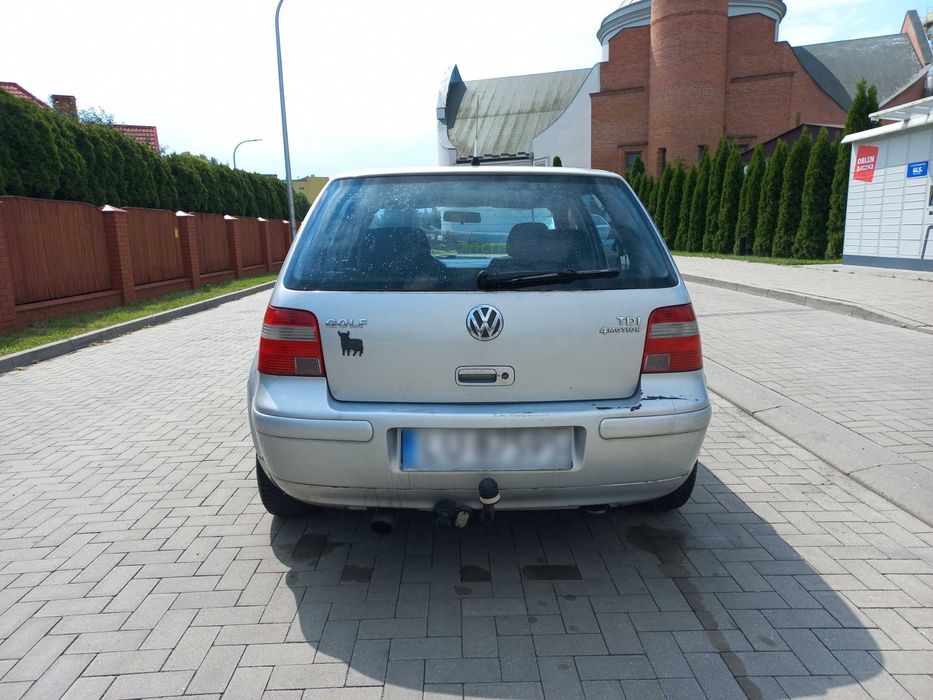 Volkswagen Golf 4 IV 2000 r. 4 motion 4X4 1.9 TDi HAK KLIMA 4 el. Szyby