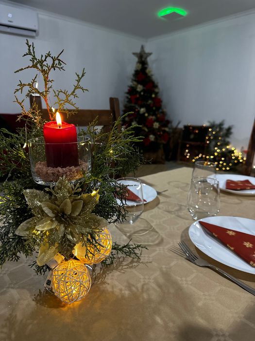 Espaço para jantares de Natal