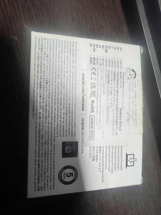 Crucial P3 Plus 1 TB