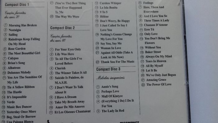 Musica Ligeira-Sucessos de Hoje Clássicos de Àmanhã