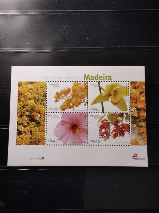 2006 Bloco Flores Da Madeira MNH **