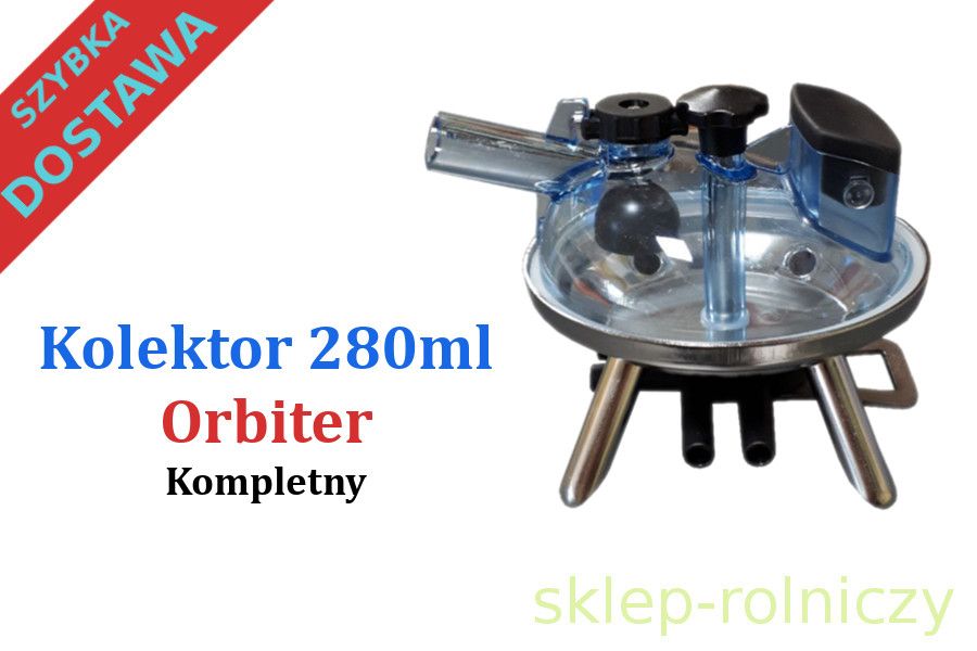 Kolektor udojowy 280ml ORBITER Kompletny Nowy FV
