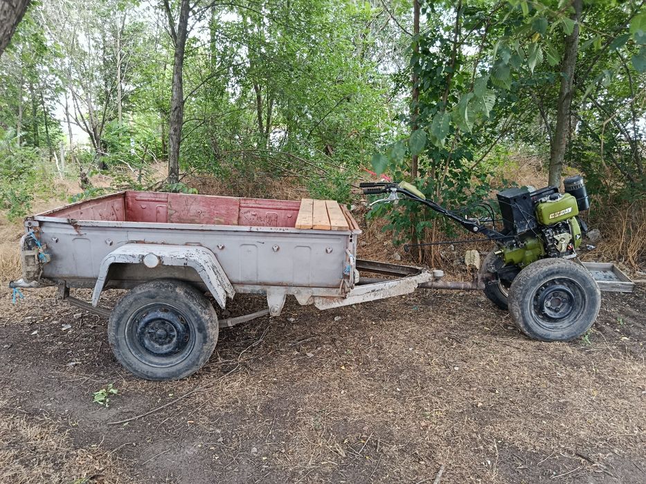 Продам мотоблок з причепом