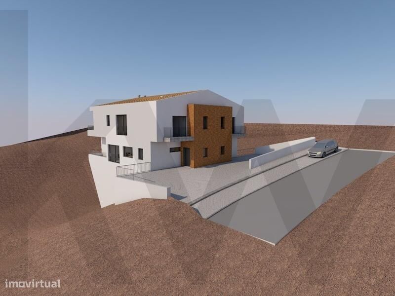 Terreno para construção 2 moradias geminadas | Projecto arquitetura ap