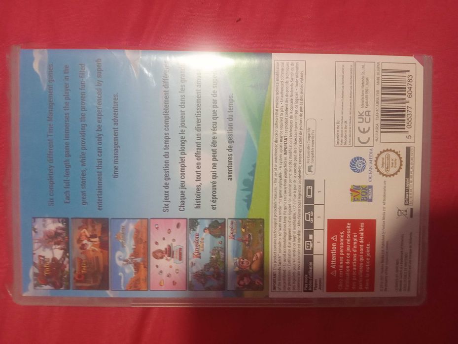 Vendo jogo time management switch