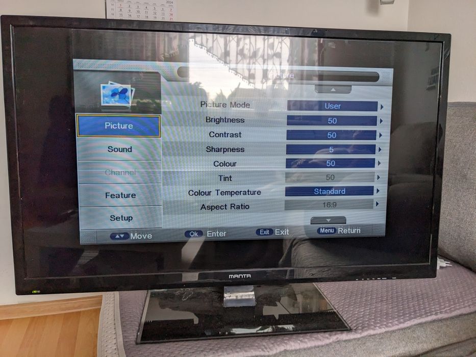 TV 42 LED 4202 Manta + pilot