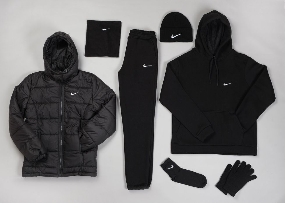 SALE! Куртка +Спортивний костюм +шапка +бафф +перчатки +шкарпетки Nike