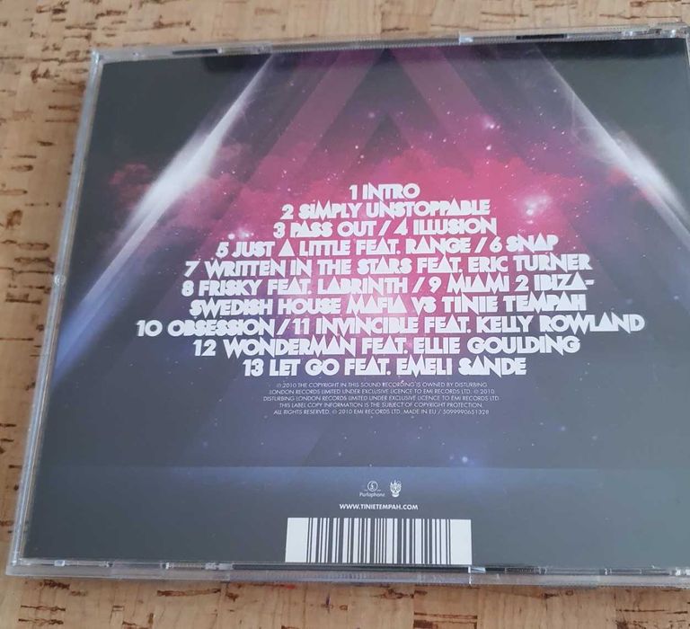 CD Tinie Tempa Disc-Overy