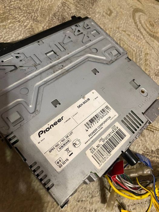 Магнитофон pioneer aux cd