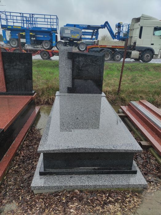 Nagrobki Pomniki nagrobki granitowe montaż
