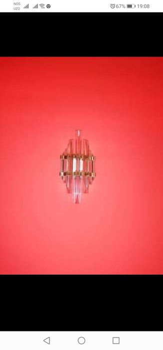 4 Candeeiros em cristal