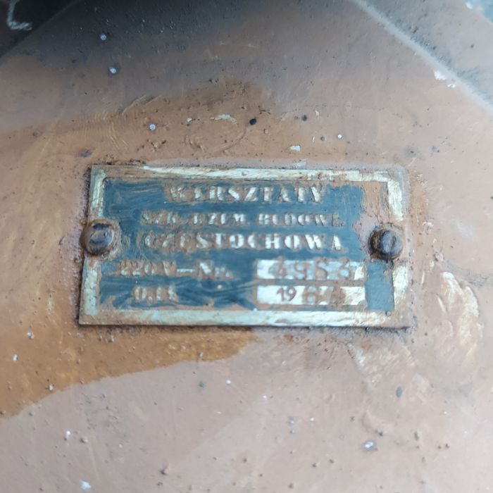Dzwonek szkolny elektryczny PRL Częstochowa