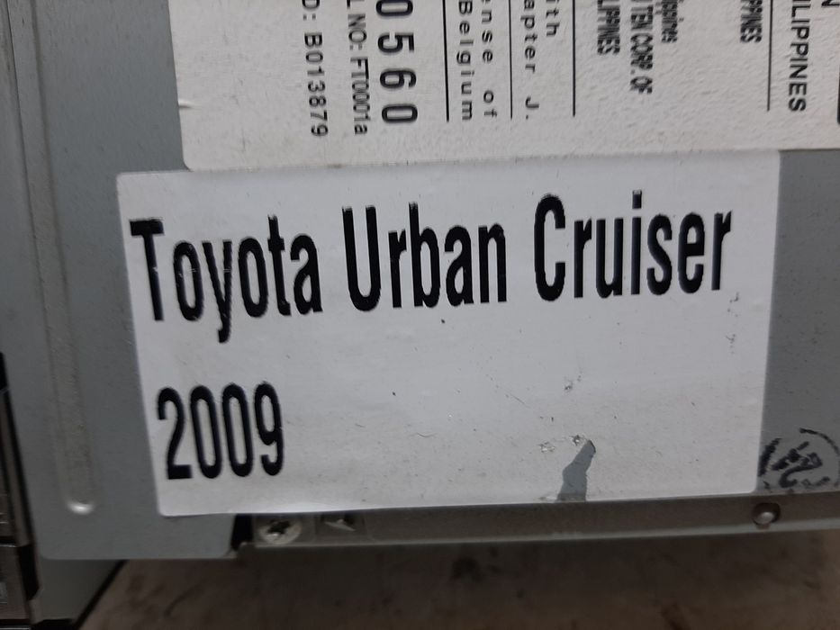 Rádio / auto-rádio TOYOTA Urban Cruiser (_P1_)