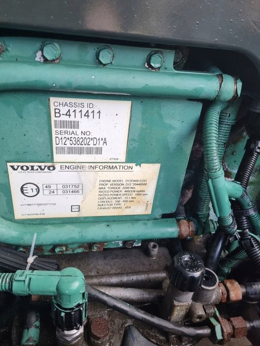 Silnik Kompletny Volvo FH FM 12 D12D 460 Euro 3
