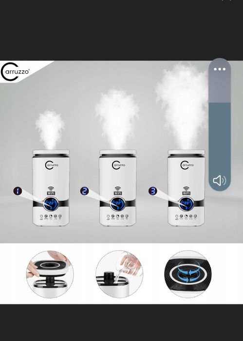 Nawilżacz powietrza SMART HOME WIFI automatyczny