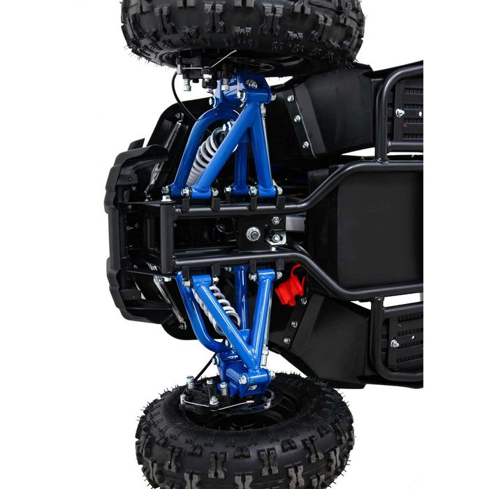 2026 Quad E-STAR na akumulator 35km/h + Silnik 1000W + Koła pompowane + Hamulce tarczowe Niebieski