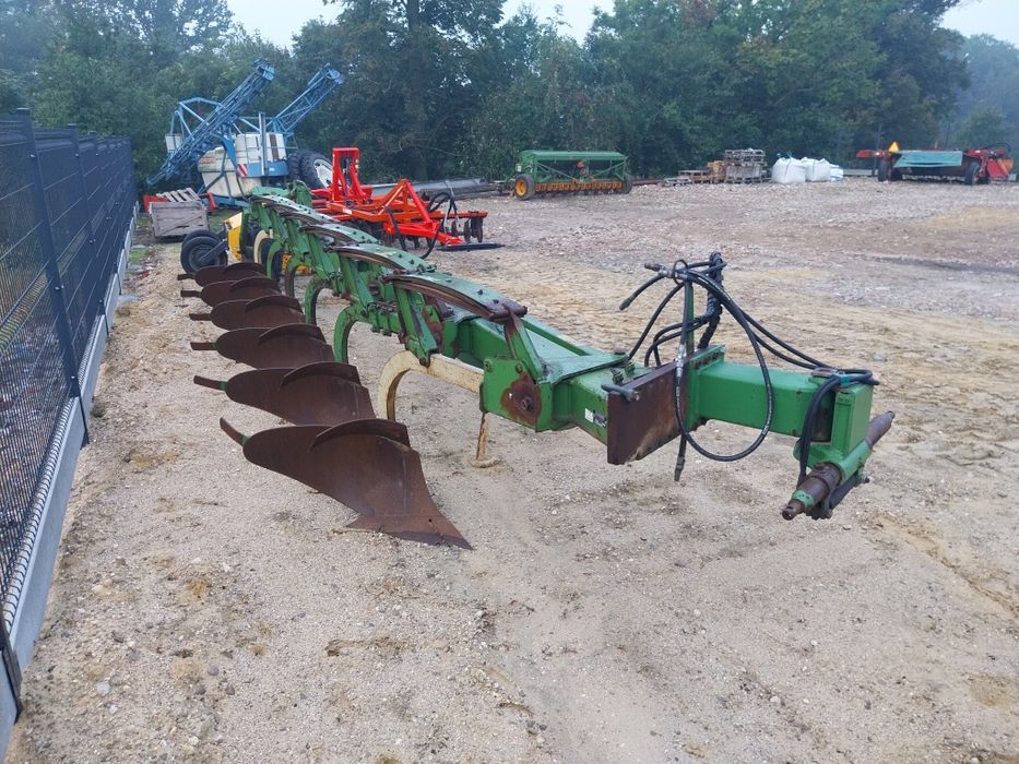 Pług Krone Fìdux 6 skibowy non stop,vario