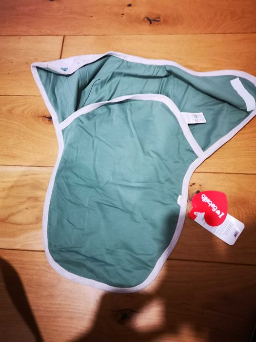 Bebetto otulacz niemowlęcy rożek nowy 57 cm 0-3 m.