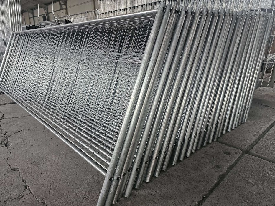 ogrodzenie tymczasowe, ogrodzenie budowlane, niskie 1,2m na budowę