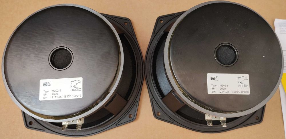 Продам середньочастотні динаміки PHL Audio 2520