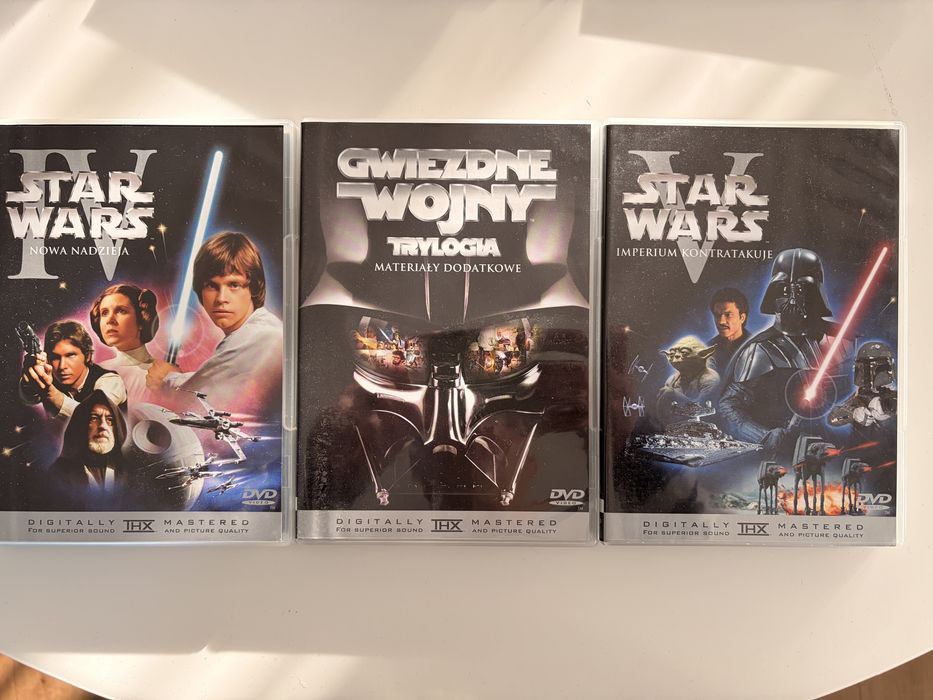 DVD Star Wars IV i V + materialu dodatkowe