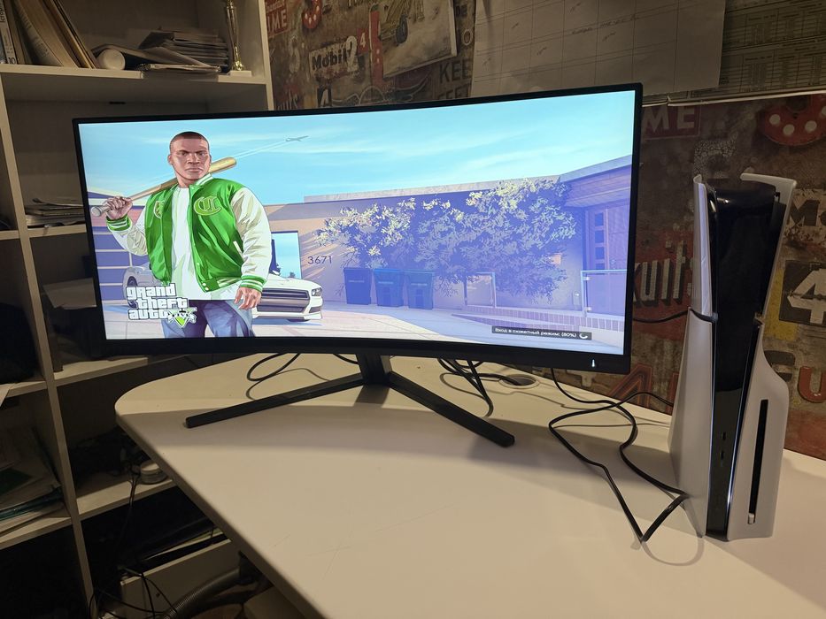Вигнутий ігровий монітор 34" Philips 34M2C3500L 2K UWQHD 180Hz 1ms