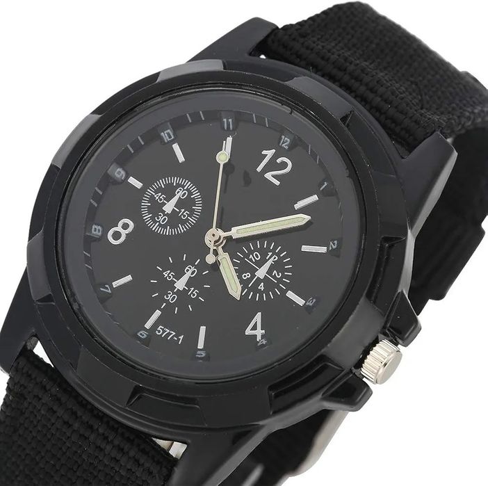 Мужские наручные часы Casual NYLON JU13-BLACK