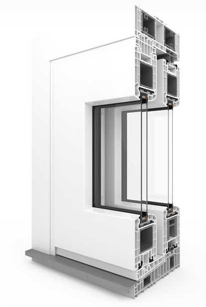 drzwi balkonowe HST przesuwne 3000x2200