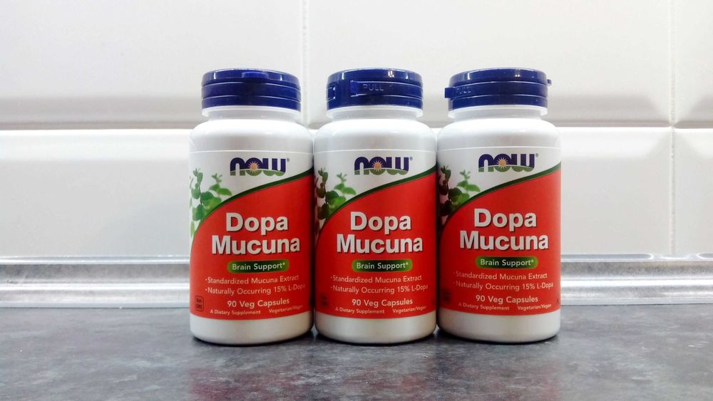 Now Foods, Dopa Mucuna (90-180 капс.), допа мукуна