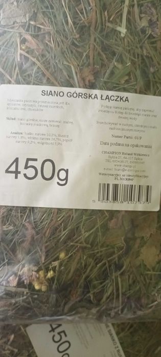 sprzedam  sianko, pellet z siana i karmę dla kawii