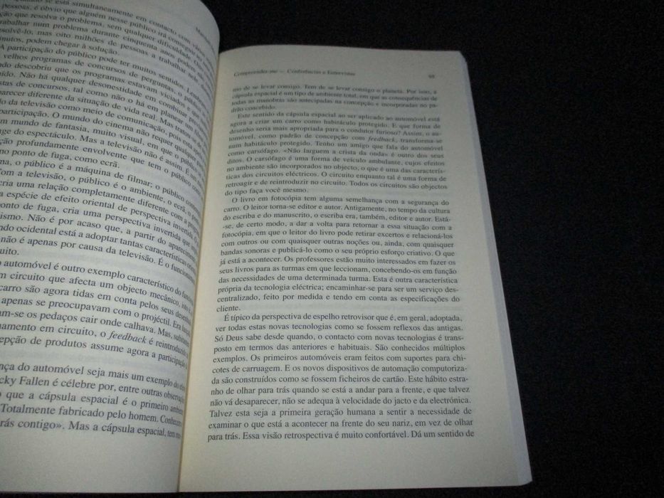Livro Compreender-me Marshall McLuhan