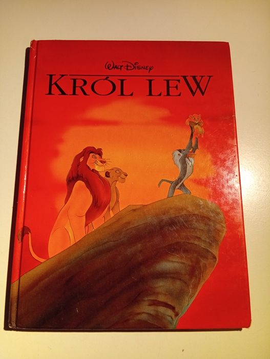Król Lew książka Disney z 1994 roku