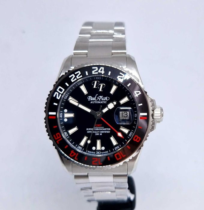 Promocja Paul Picot Paul Mariner 5 GMT P4353SG.CN.311