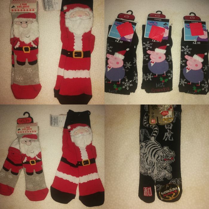 Носки новогодние