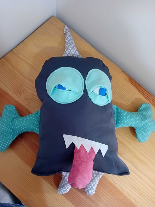 Boneco de pano artesanal