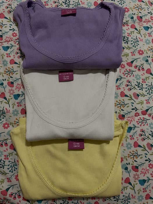 Conjunto de blusas de manga cava