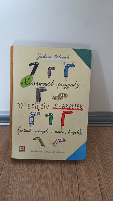 Niesamowite przygody dziesięciu skarpetek, książka