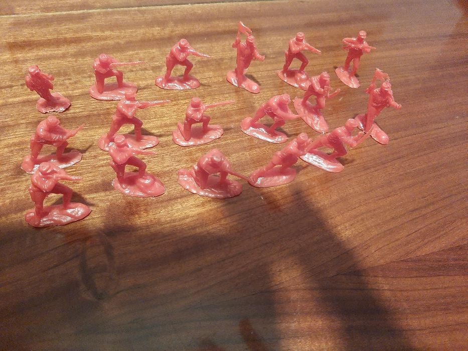 Soldados miniatura dos gelados Rajá