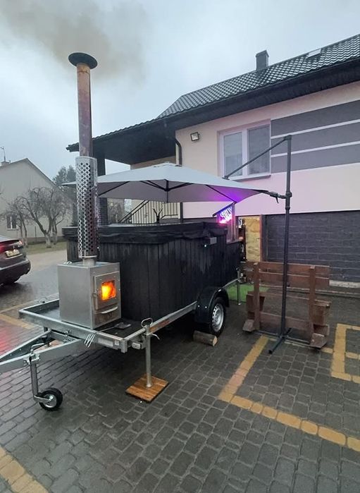 Bania mobilna na wynajem! 8-10 osób RELAKS NA KÓŁKACH!