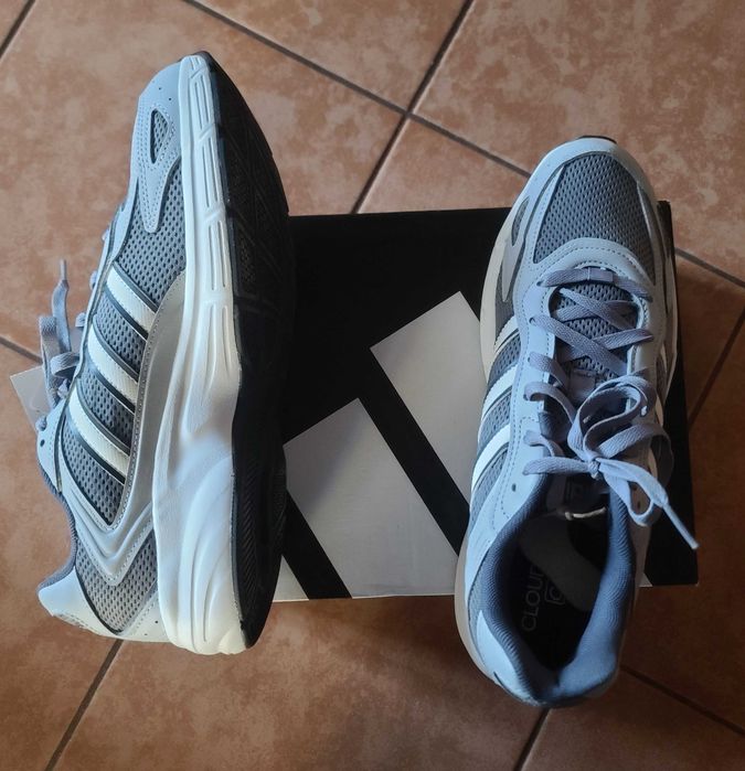 Кросівки чоловічі Adidas Eclyptix 2000 JR5154 розмір 44 сірі Індонезія