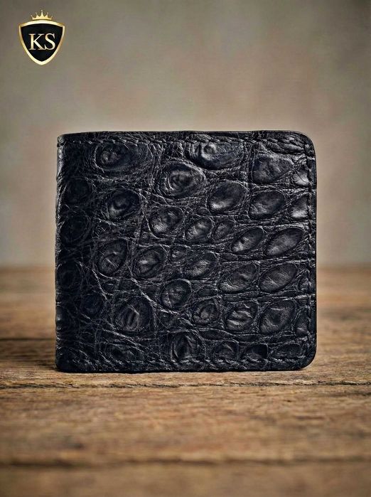 Гаманець портмоне кошелек ручна робота із крокодила люкс клас знижка