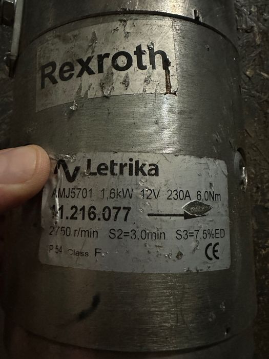 Elektryczny silnik 12 volt , 230A