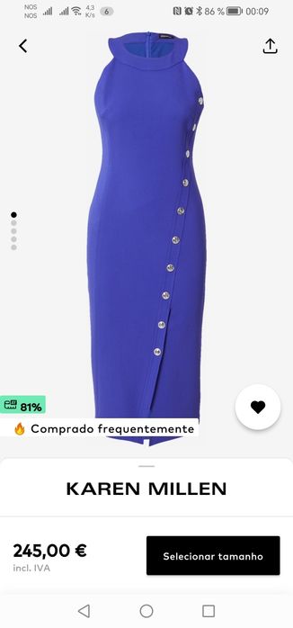Vestido Karen Millen