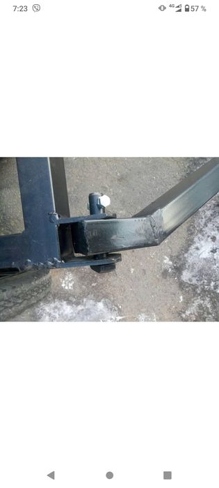 Прицеп двох осьний для мототрактора,трактора