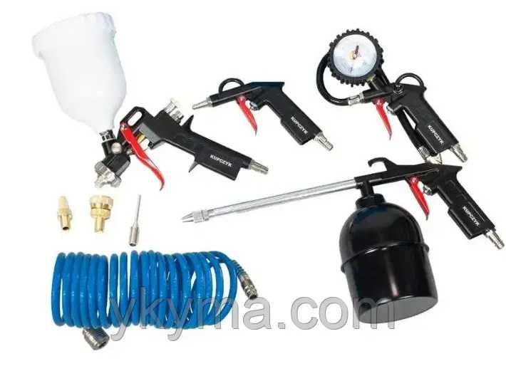 Набір пневмоінструментів Kupczyk 5 в 1