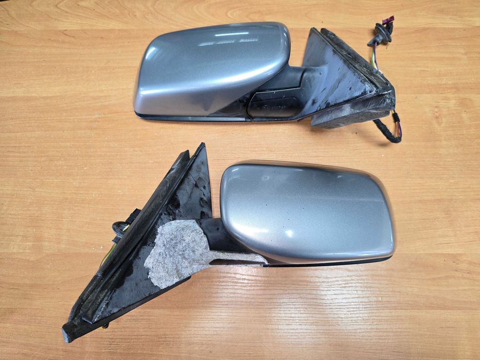 BMW 5 E60 E61 Lusterko Zewnętrzne Prawe Lewe 7 PIN Ele. Składane A08/7