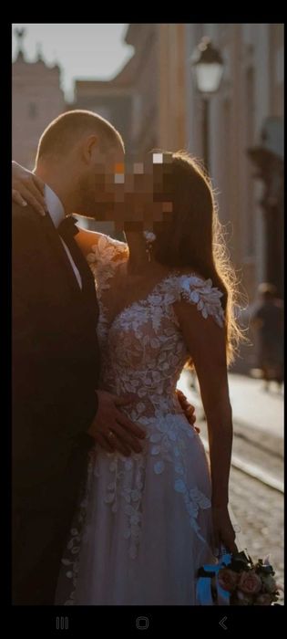 Suknia ślubna księżniczka na 160cm